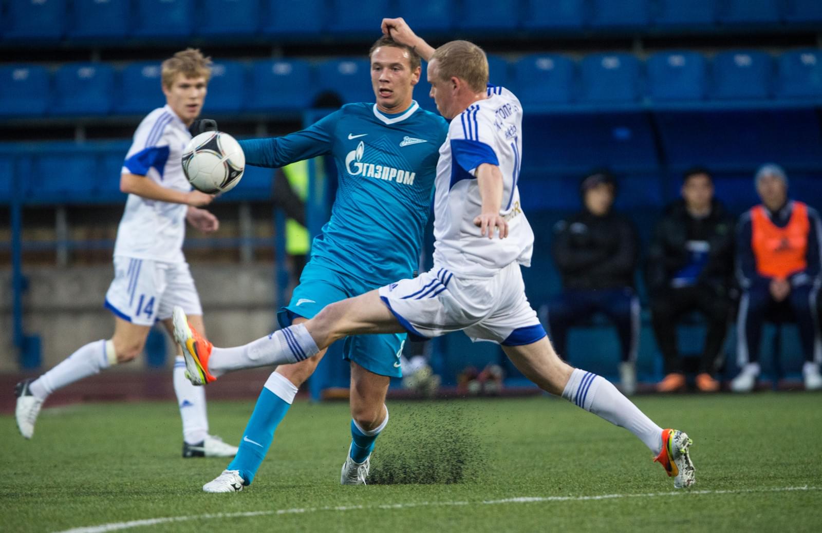«Зенит»-2 — «Долгопрудный»: фоторепортаж с Малой арены «Петровского»