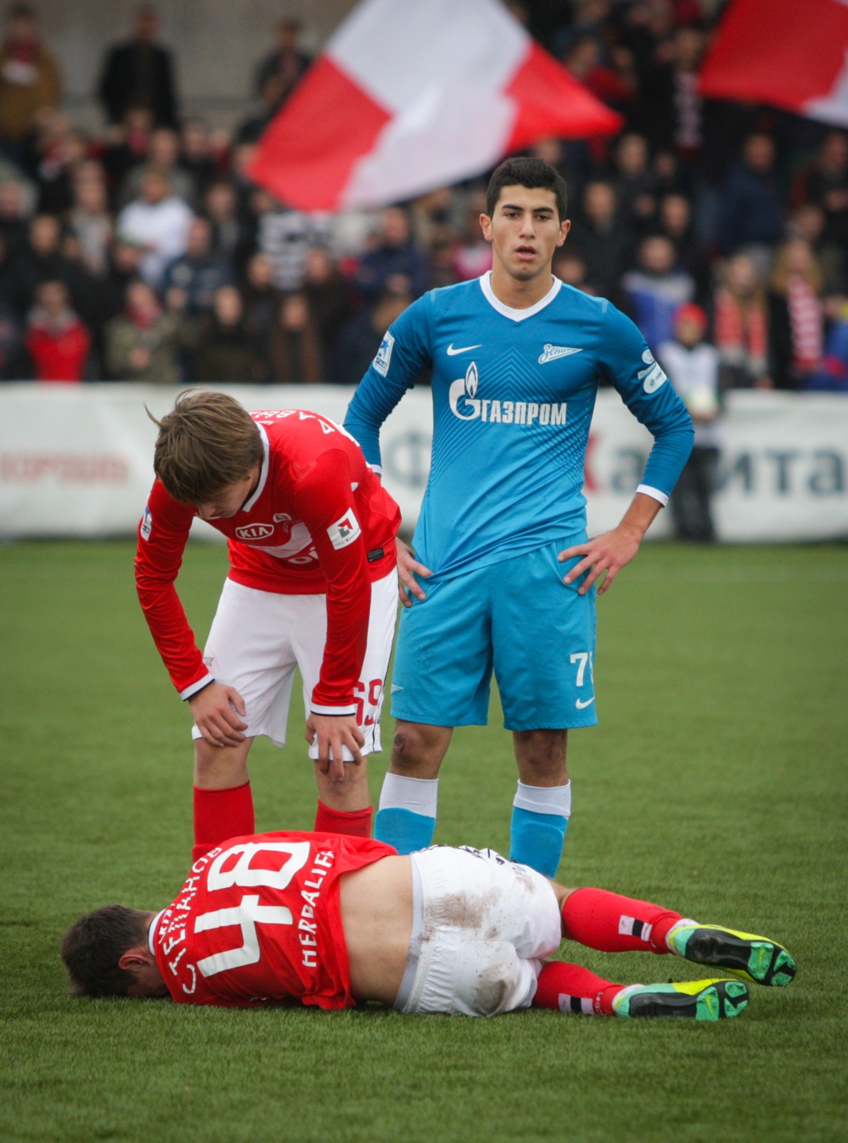 Первенство молодежных составов 2013/2014, 16 тур «Спартак» — «Зенит»