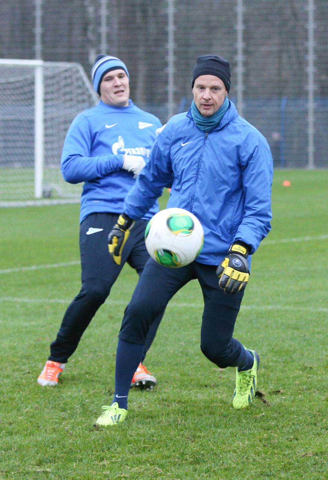 Тренировка «Зенита» перед матчем «Зенит» — «Ростов»