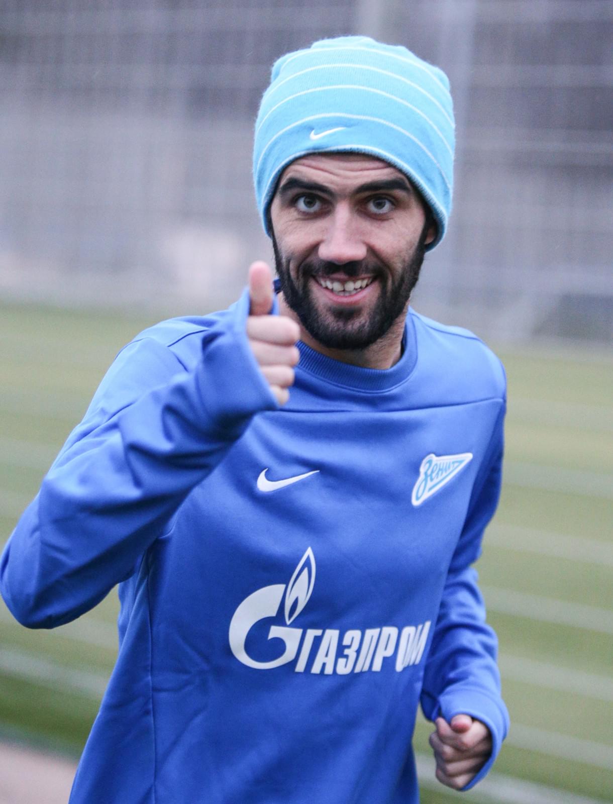 Тренировка «Зенита» перед матчем «Зенит» — «Ростов»