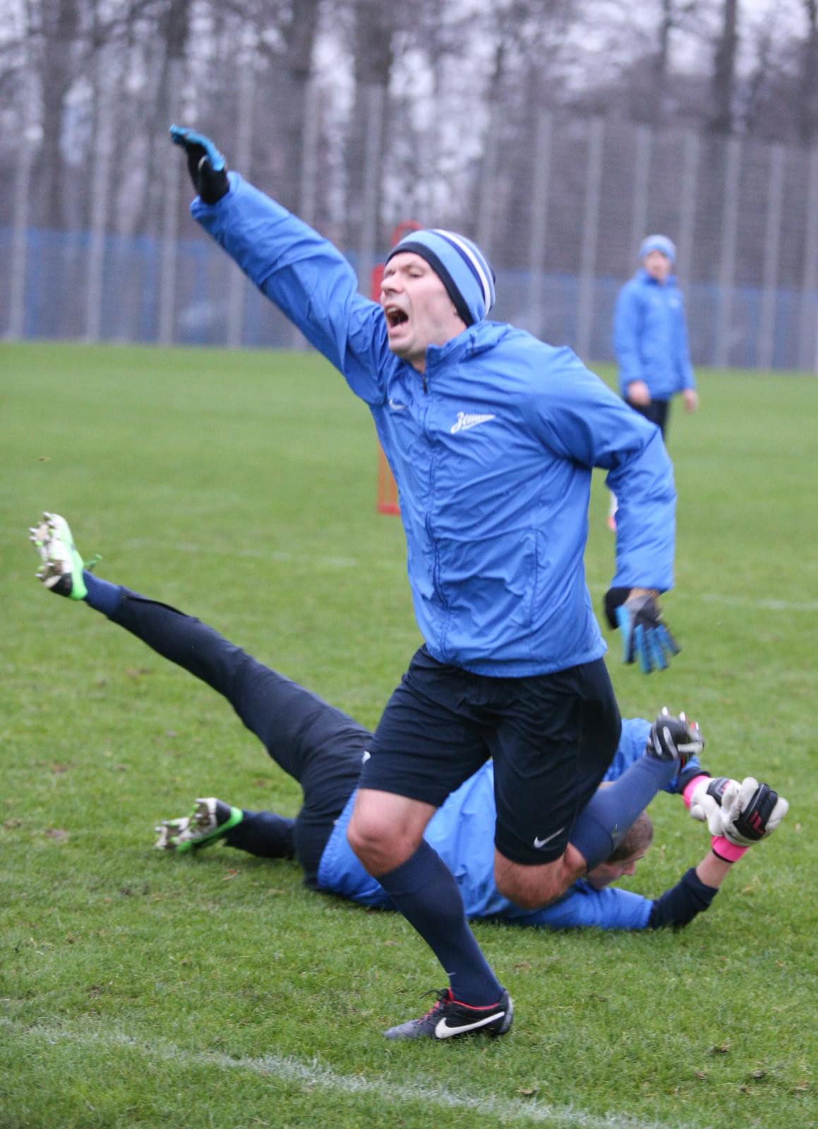 Тренировка «Зенита» перед матчем «Зенит» — «Ростов»