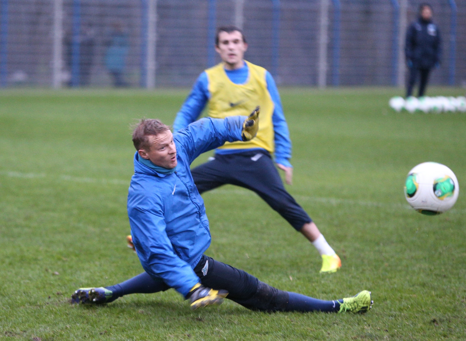 Тренировка «Зенита» перед матчем «Зенит» — «Ростов»