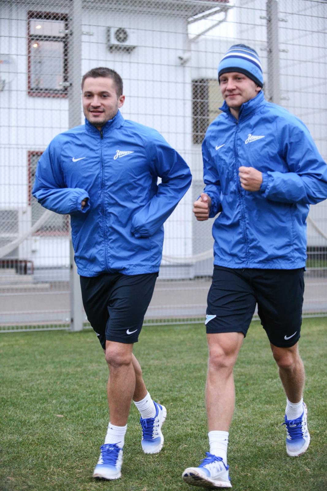 Тренировка «Зенита» перед матчем «Зенит» — «Ростов»