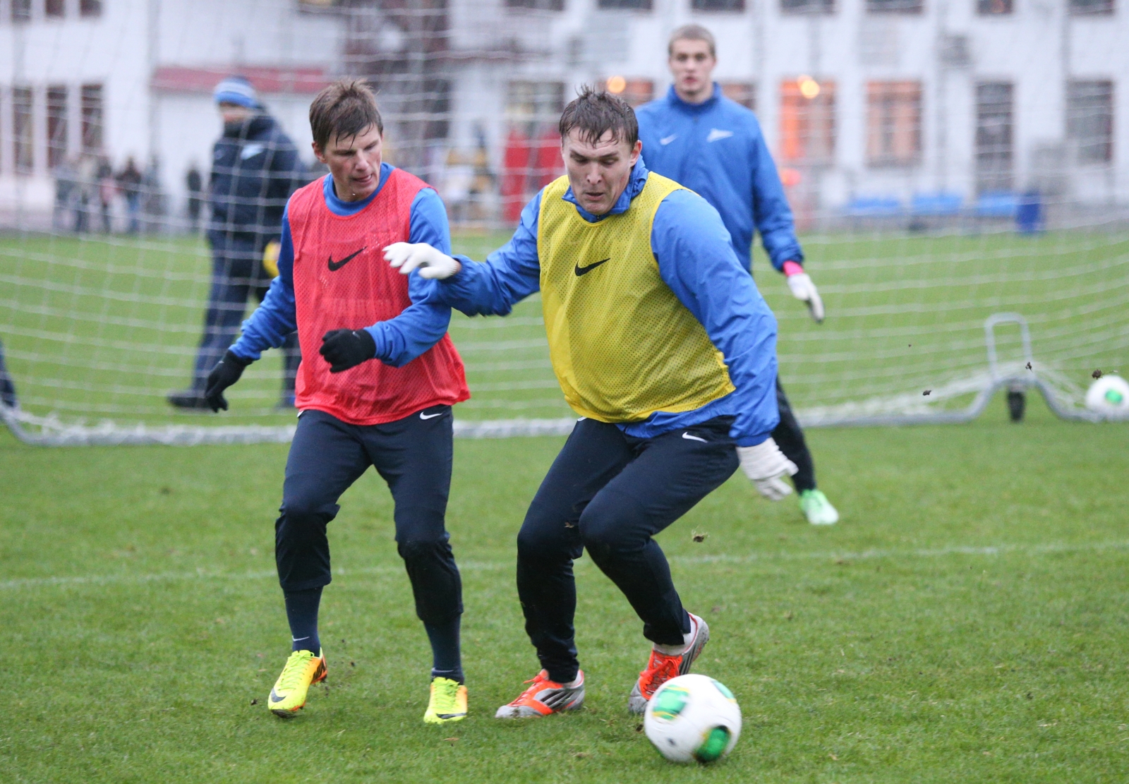 Тренировка «Зенита» перед матчем «Зенит» — «Ростов»