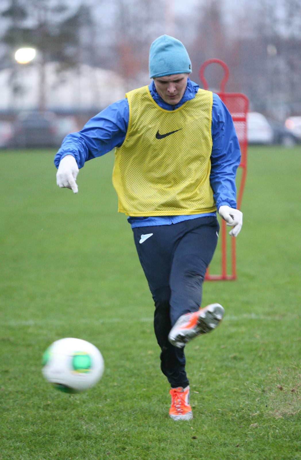 Тренировка «Зенита» перед матчем «Зенит» — «Ростов»