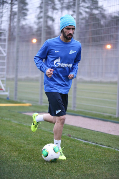 Тренировка «Зенита» перед матчем «Зенит» — «Ростов»
