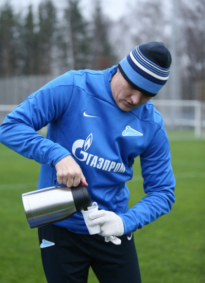 Тренировка «Зенита» перед матчем «Зенит» — «Ростов»