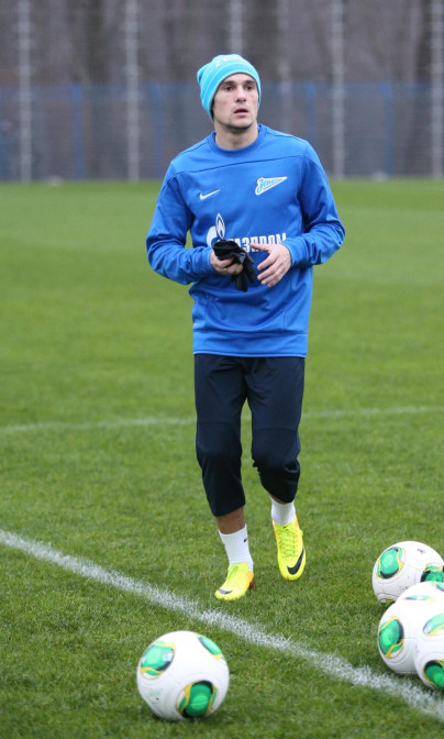 Тренировка «Зенита» перед матчем «Зенит» — «Ростов»