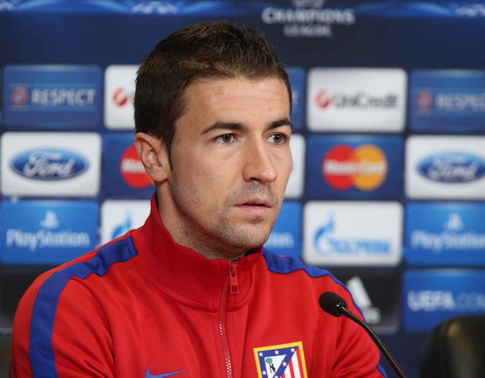 Пресс-конференция главного тренера «Атлетико» Диего Симеоне перед матчем Лиги Чемпионов с «Зенитом»