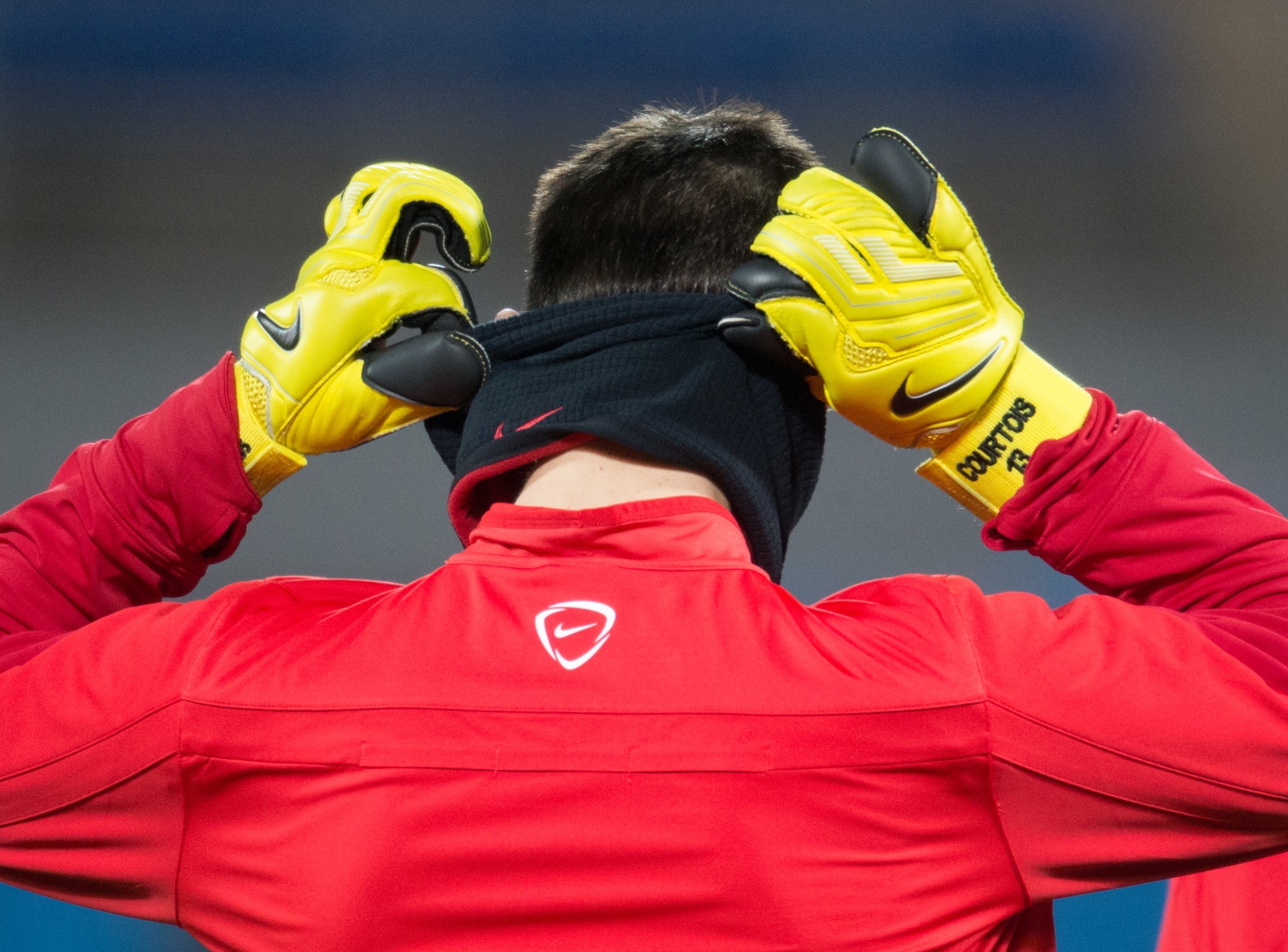 Тренеровка «Атлетико» перед матчем Лиги Чемпионов с «Зенитом»