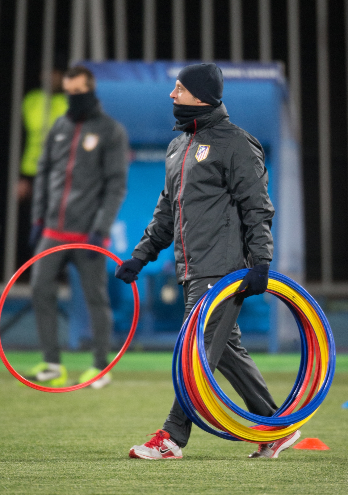 Тренеровка «Атлетико» перед матчем Лиги Чемпионов с «Зенитом»