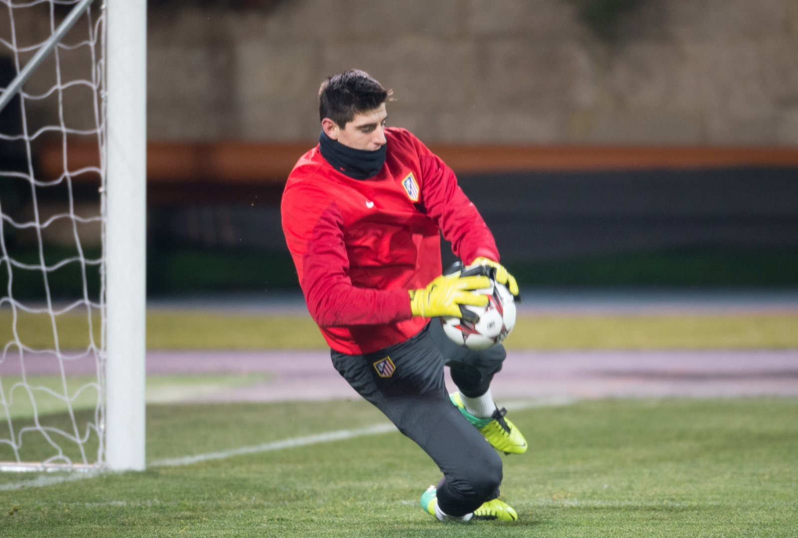 Тренеровка «Атлетико» перед матчем Лиги Чемпионов с «Зенитом»