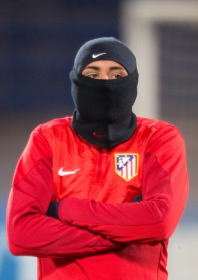 Тренеровка «Атлетико» перед матчем Лиги Чемпионов с «Зенитом»