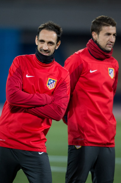Тренеровка «Атлетико» перед матчем Лиги Чемпионов с «Зенитом»
