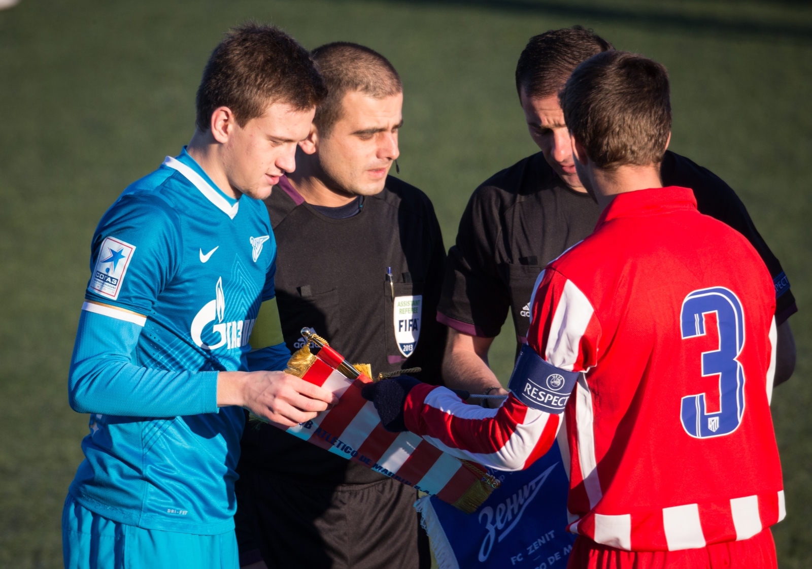 Юношеская лига УЕФА 2013/2014, «Зенит» — «Атлетико»