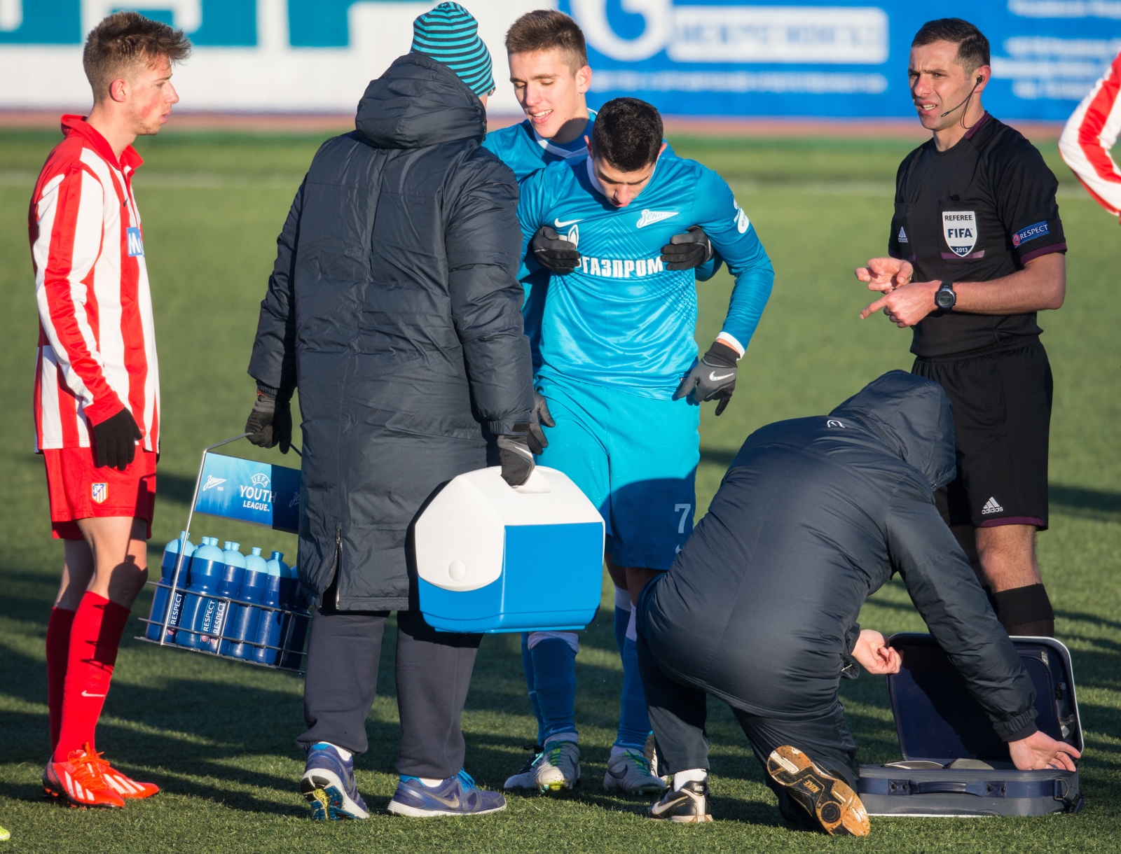 Юношеская лига УЕФА 2013/2014, «Зенит» — «Атлетико»