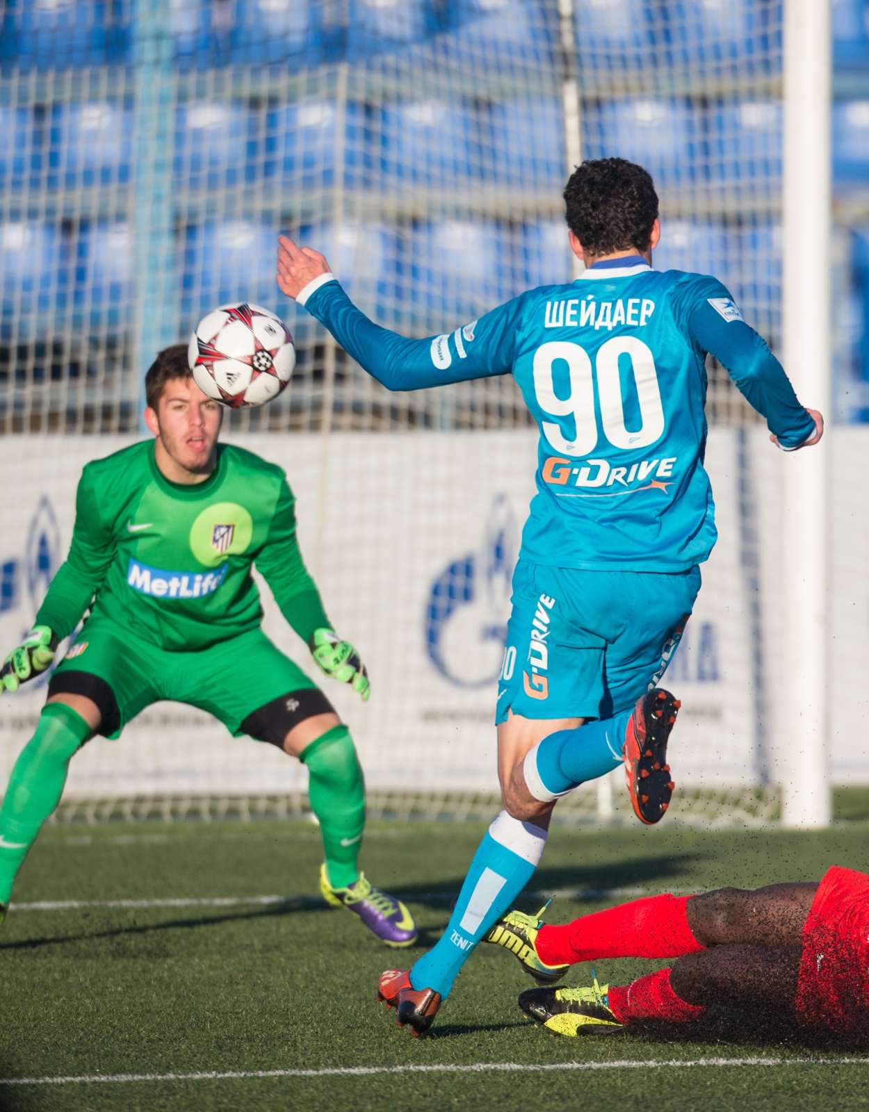 Юношеская лига УЕФА 2013/2014, «Зенит» — «Атлетико»