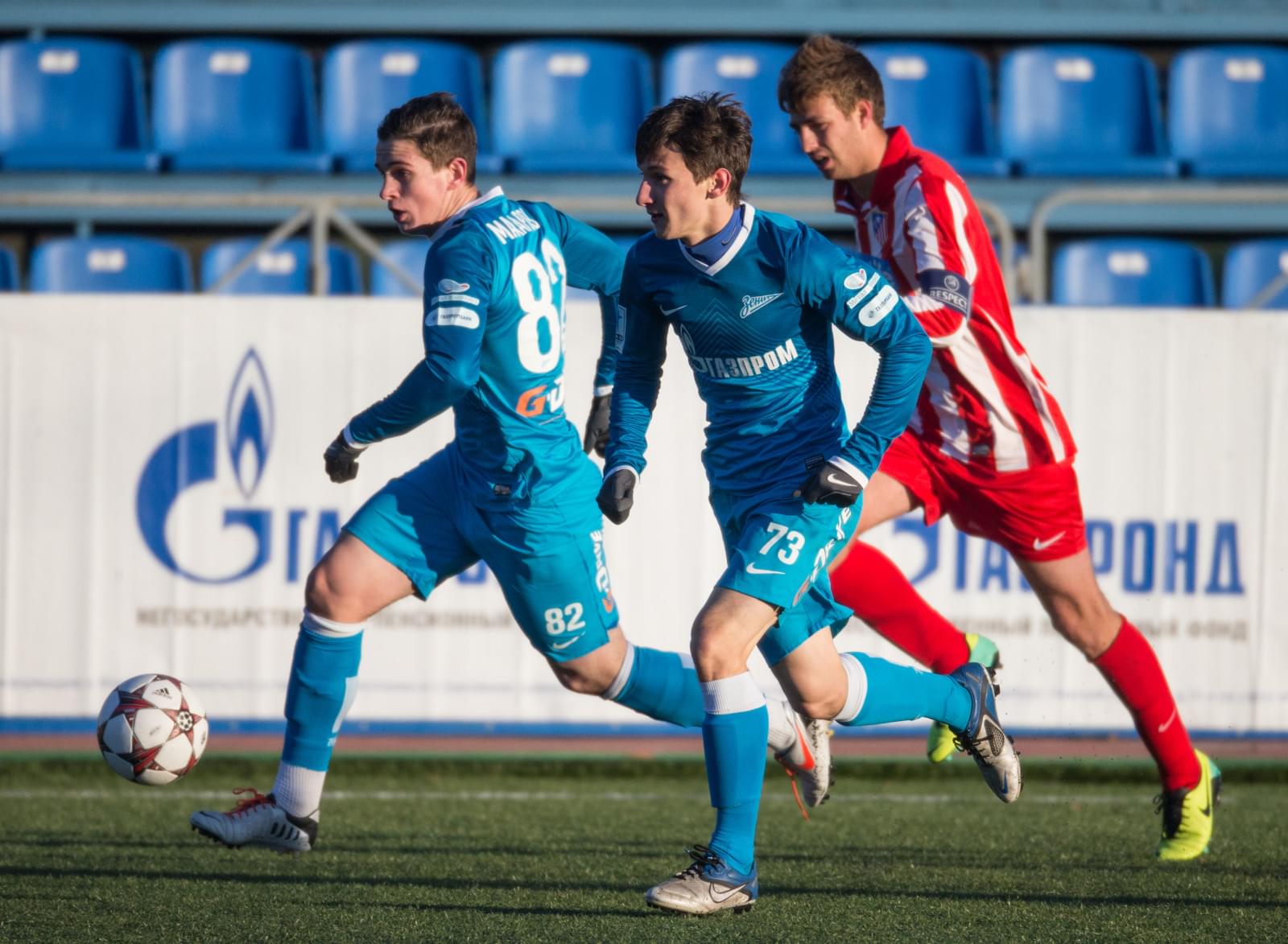 Юношеская лига УЕФА 2013/2014, «Зенит» — «Атлетико»