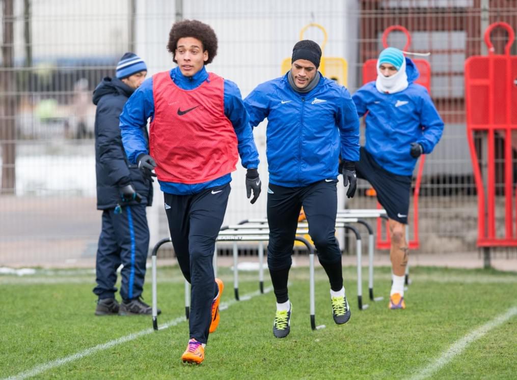 Открытая тренировка «Зенита» перед матчем «Зенит» — «Урал»