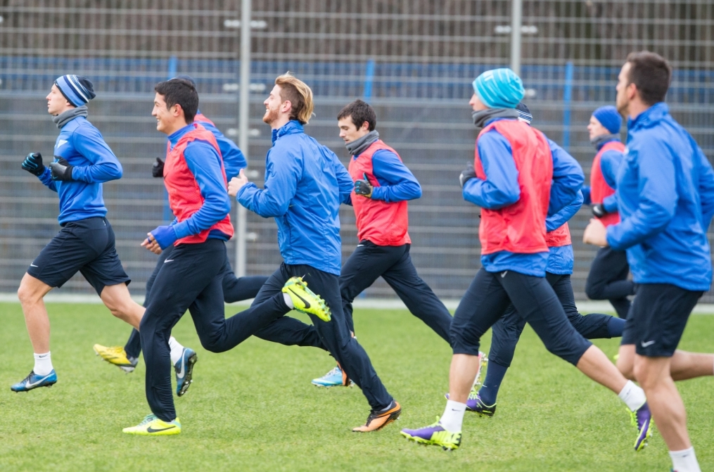 Открытая тренировка «Зенита» перед матчем «Зенит» — «Урал»