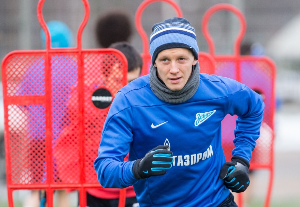 Открытая тренировка «Зенита» перед матчем «Зенит» — «Урал»