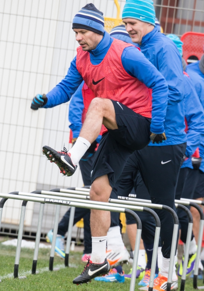 Открытая тренировка «Зенита» перед матчем «Зенит» — «Урал»