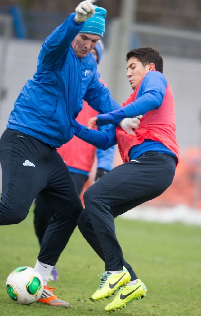 Открытая тренировка «Зенита» перед матчем «Зенит» — «Урал»