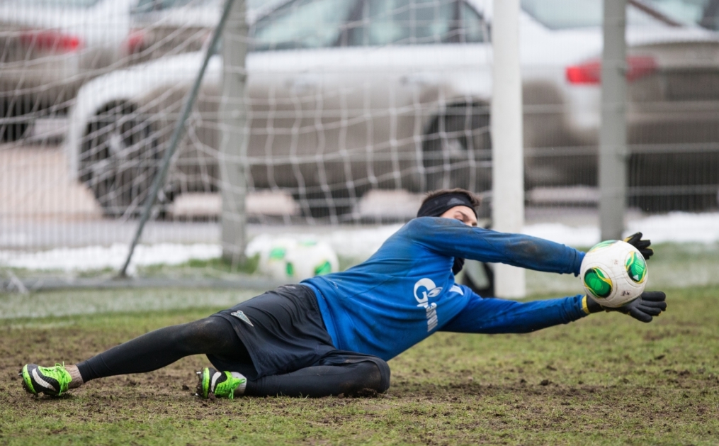 Открытая тренировка «Зенита» перед матчем «Зенит» — «Урал»