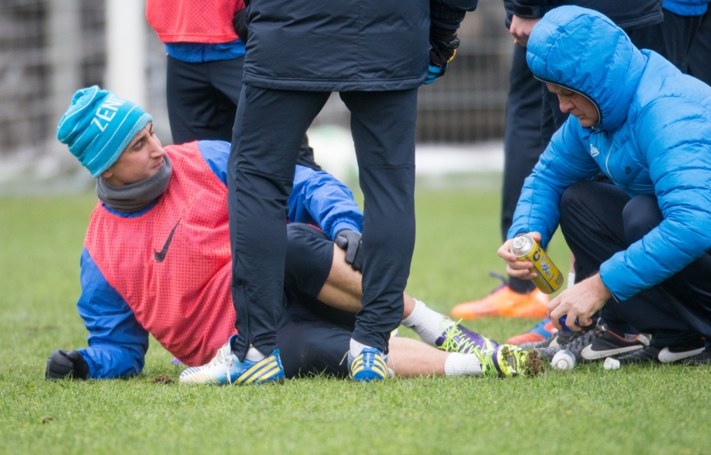 Открытая тренировка «Зенита» перед матчем «Зенит» — «Урал»