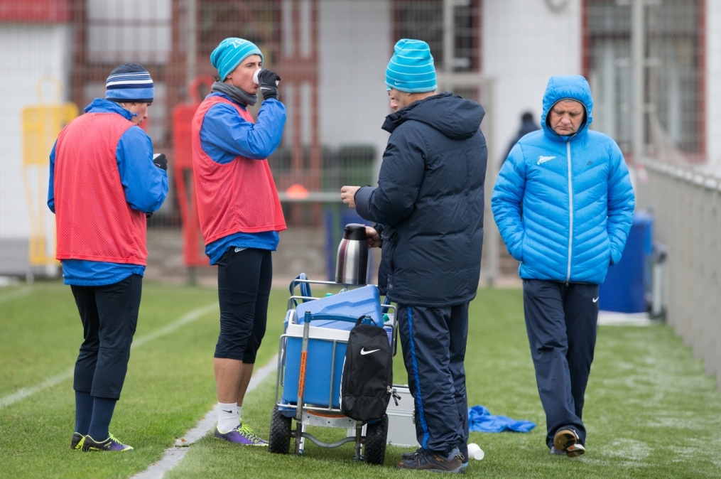 Открытая тренировка «Зенита» перед матчем «Зенит» — «Урал»