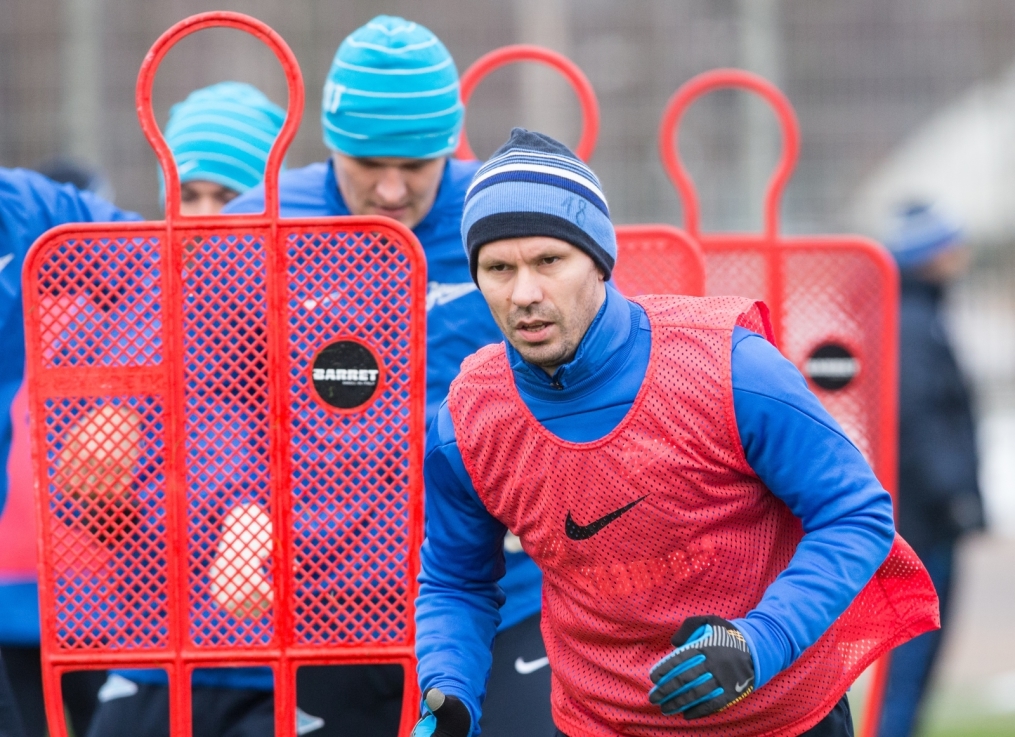 Открытая тренировка «Зенита» перед матчем «Зенит» — «Урал»