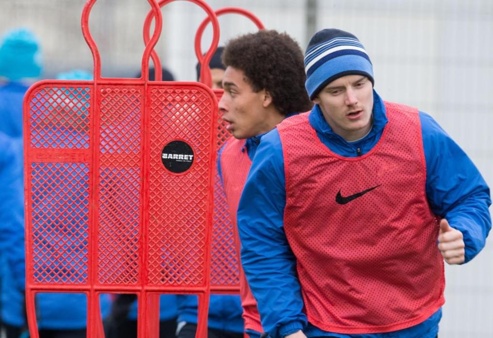 Открытая тренировка «Зенита» перед матчем «Зенит» — «Урал»