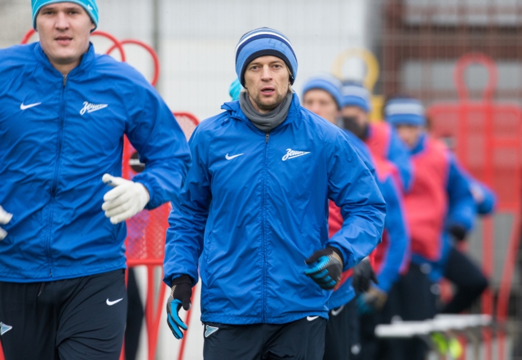 Открытая тренировка «Зенита» перед матчем «Зенит» — «Урал»