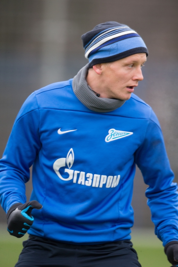 Открытая тренировка «Зенита» перед матчем «Зенит» — «Урал»