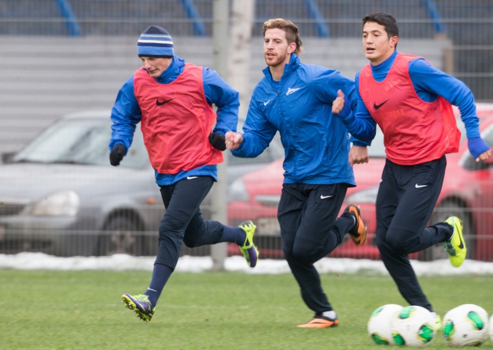 Открытая тренировка «Зенита» перед матчем «Зенит» — «Урал»