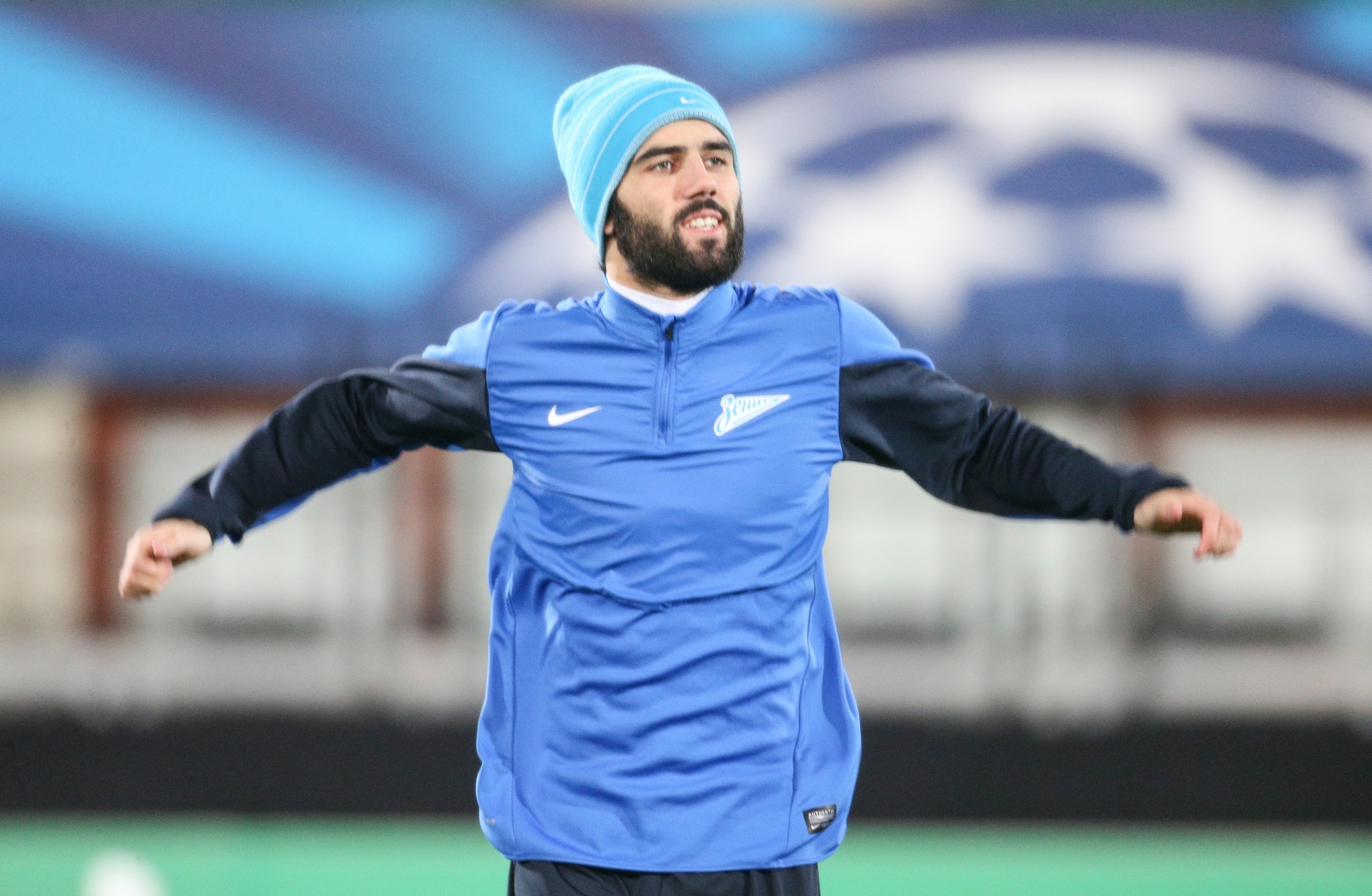 Тренировка «Зенита» перед матчем Лиги Чемпионов с «Аустрией»