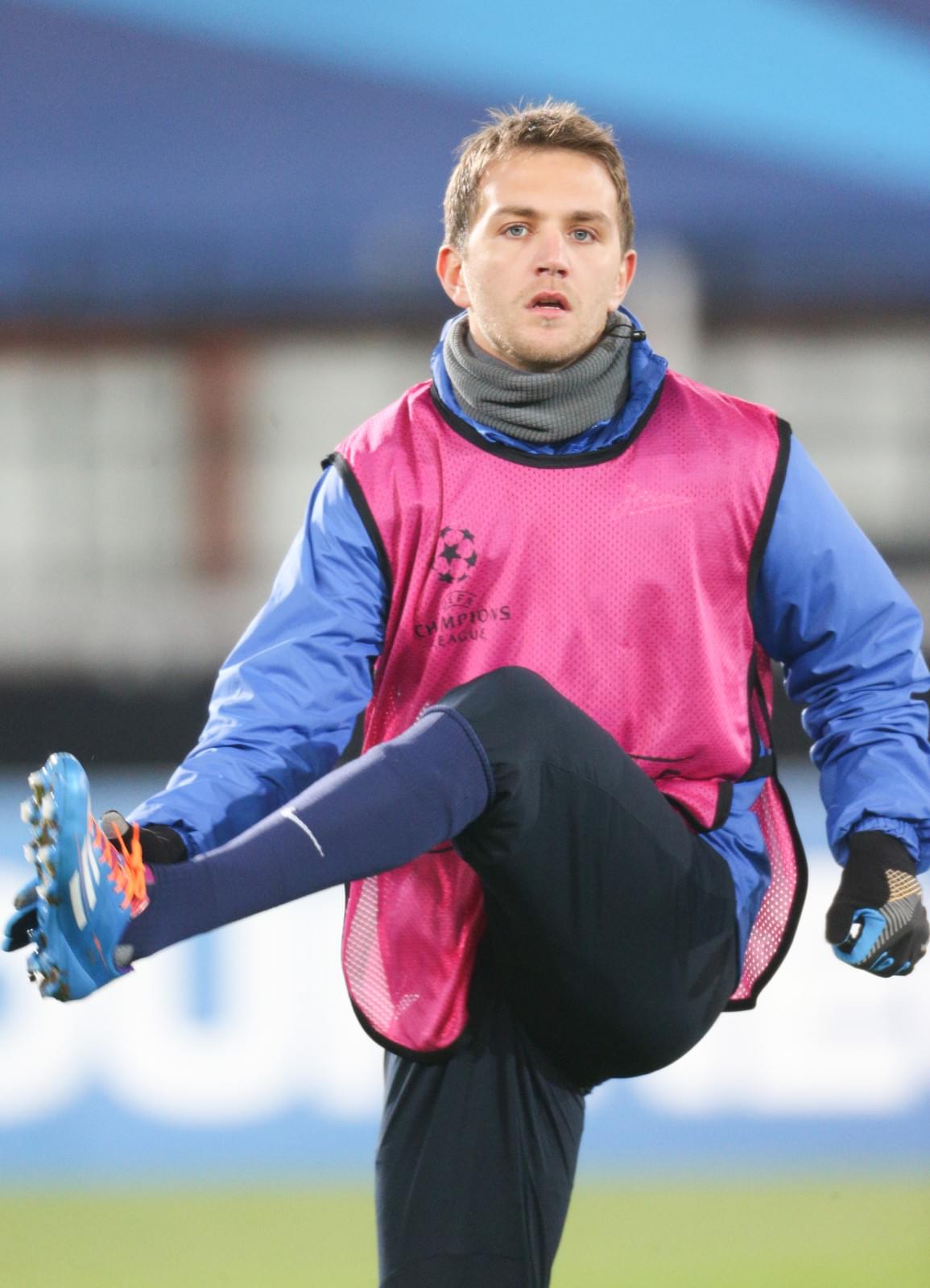 Тренировка «Зенита» перед матчем Лиги Чемпионов с «Аустрией»