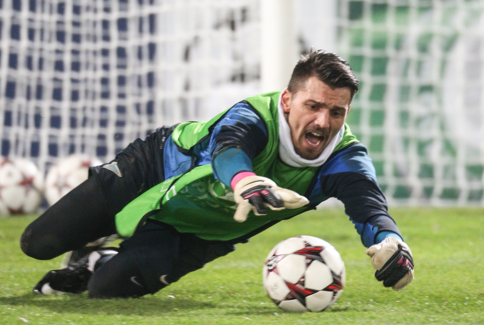 Тренировка «Зенита» перед матчем Лиги Чемпионов с «Аустрией»