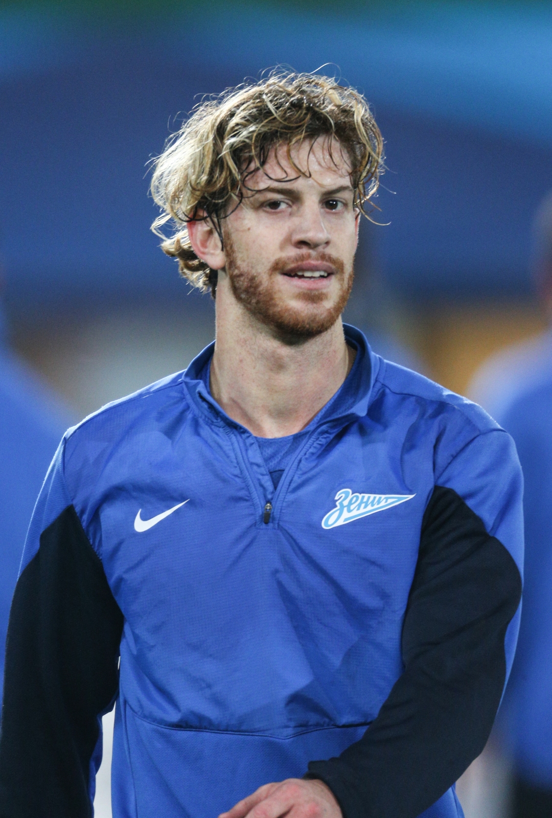 Тренировка «Зенита» перед матчем Лиги Чемпионов с «Аустрией»