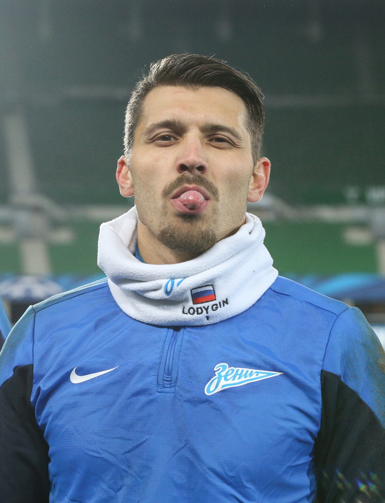 Тренировка «Зенита» перед матчем Лиги Чемпионов с «Аустрией»