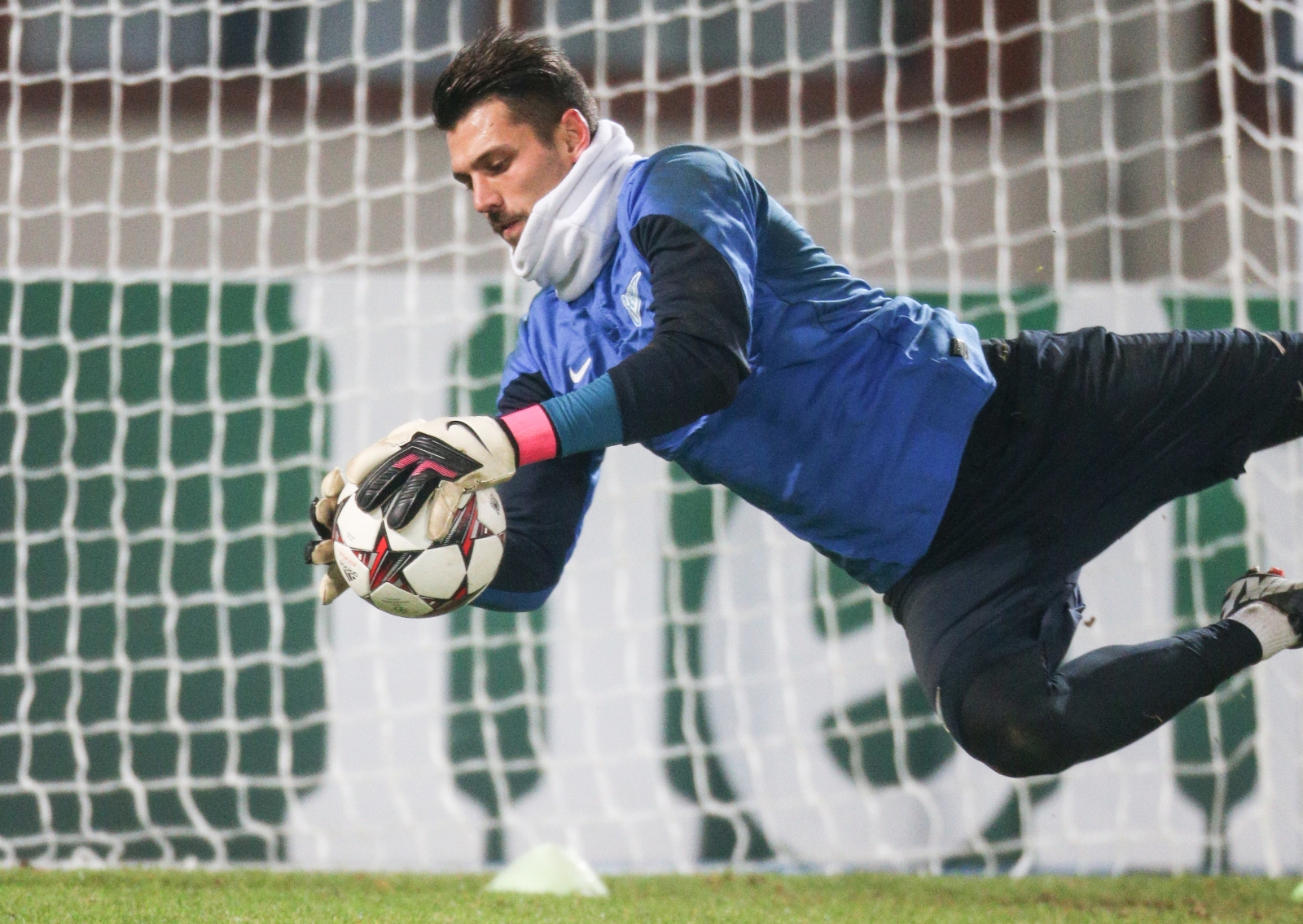 Тренировка «Зенита» перед матчем Лиги Чемпионов с «Аустрией»