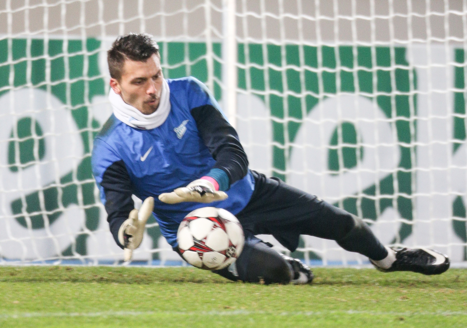 Тренировка «Зенита» перед матчем Лиги Чемпионов с «Аустрией»