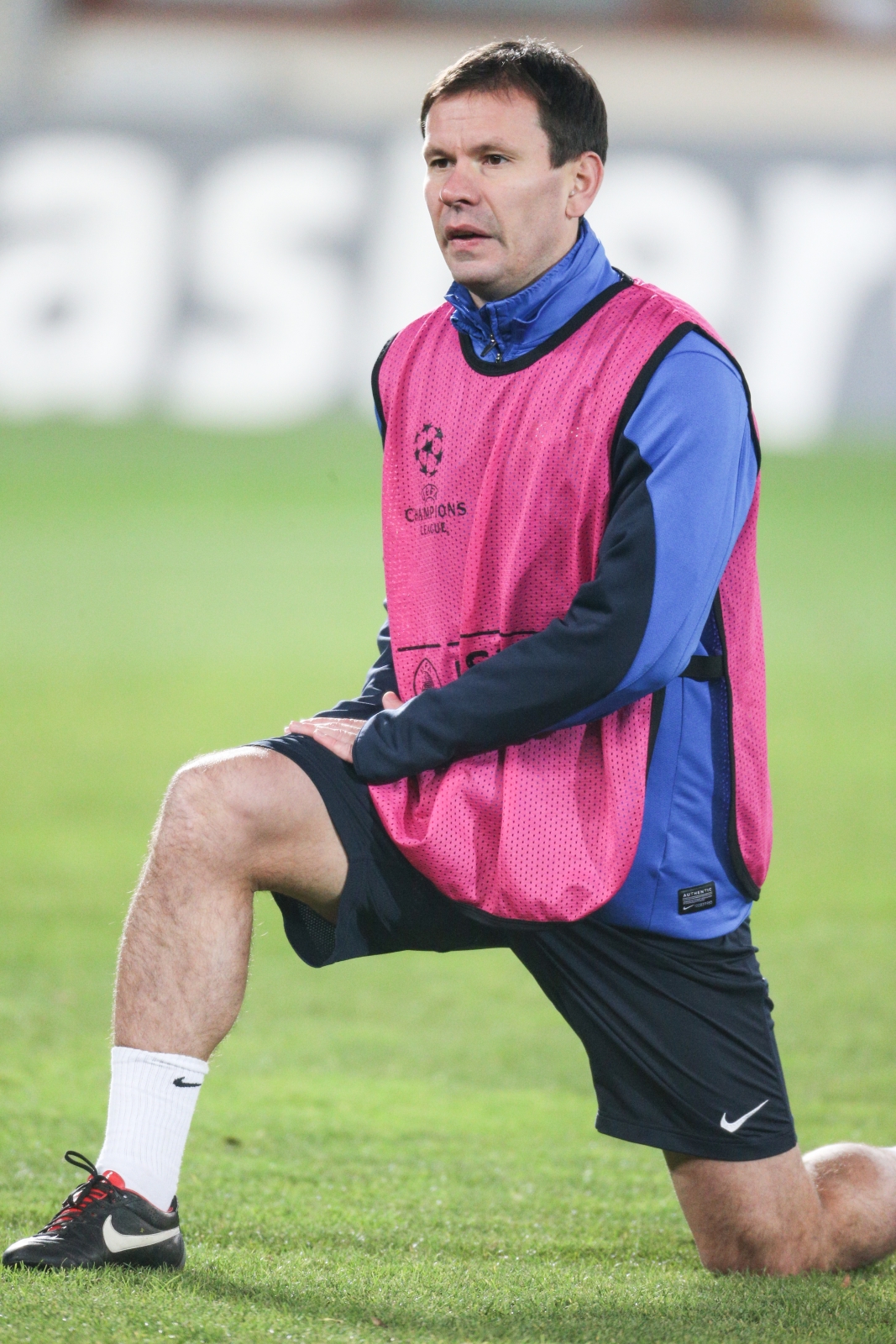 Тренировка «Зенита» перед матчем Лиги Чемпионов с «Аустрией»