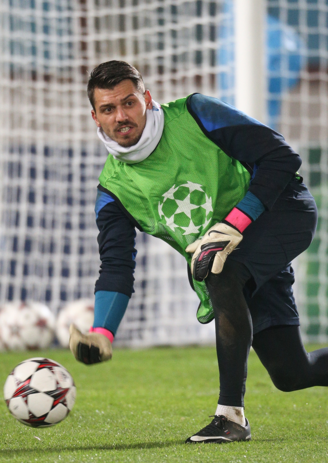 Тренировка «Зенита» перед матчем Лиги Чемпионов с «Аустрией»