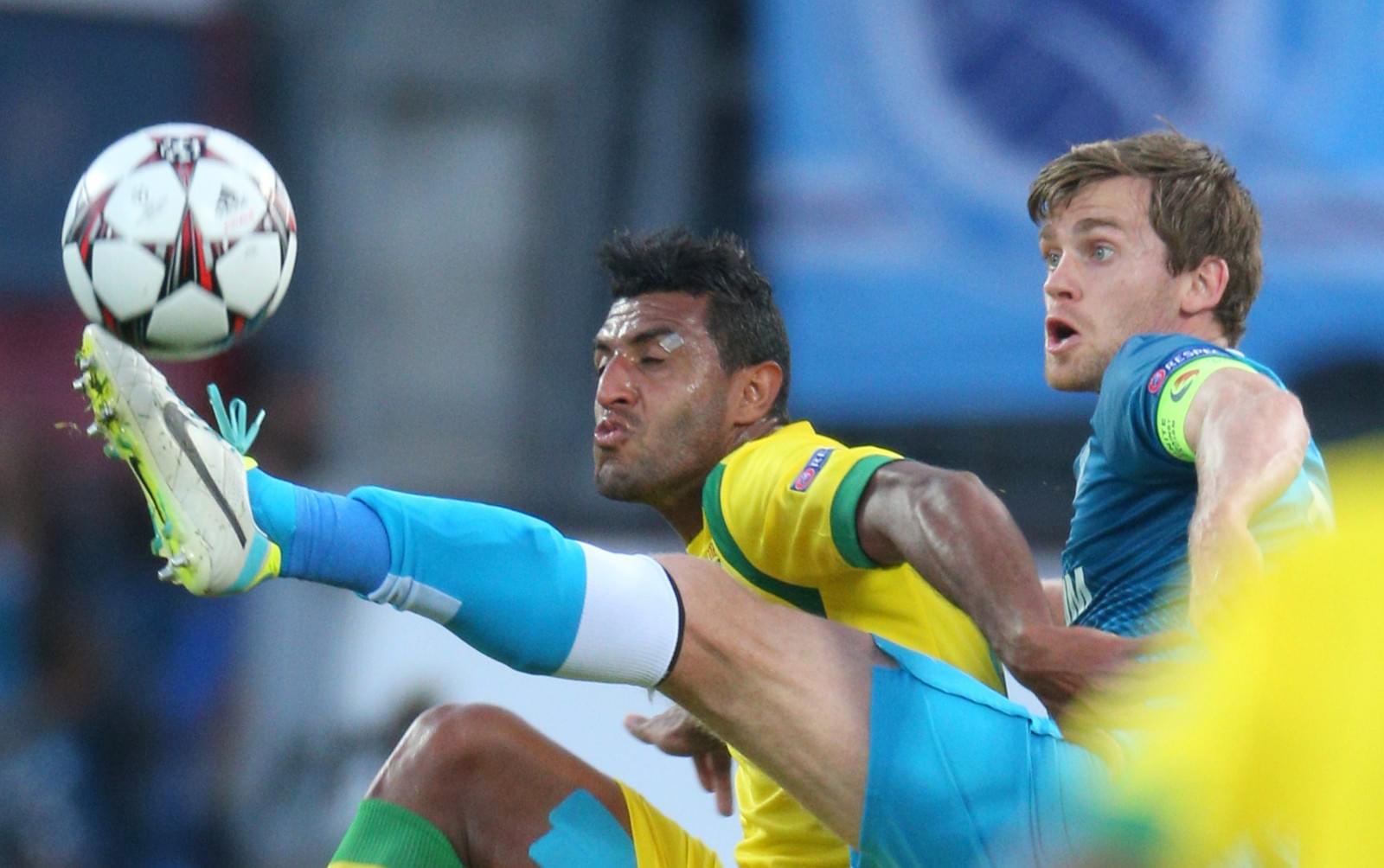 Лига чемпионов УЕФА 2013/2014, «Зенит» — «Пасуш де Феррейра».