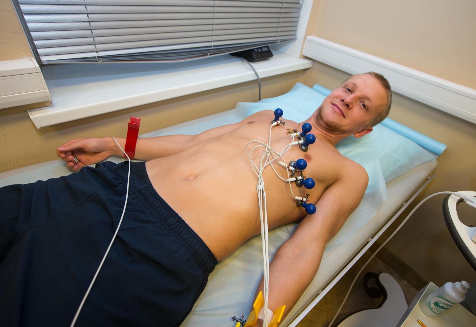 Медосмотр футболистов «Зенита»