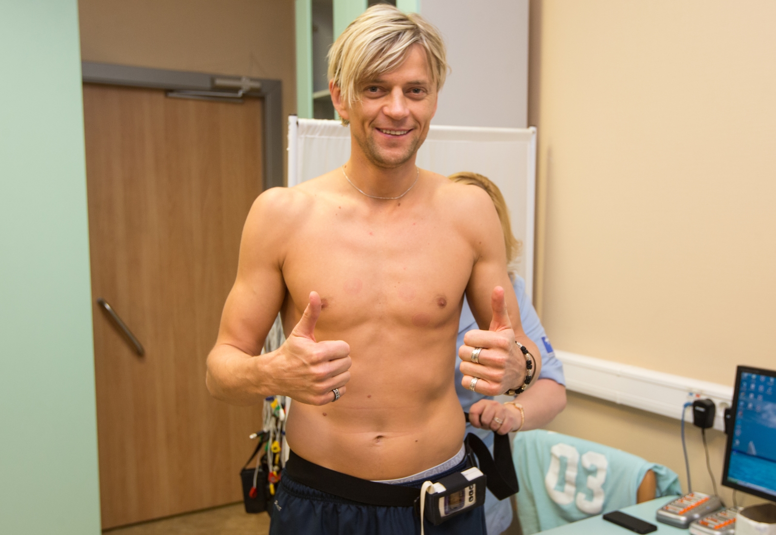 Медосмотр футболистов «Зенита»