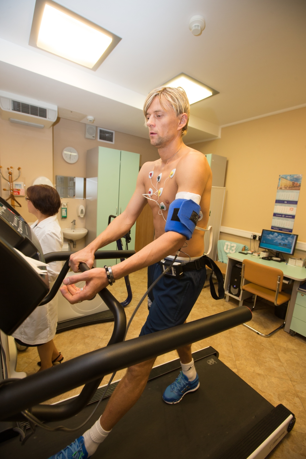 Медосмотр футболистов «Зенита»