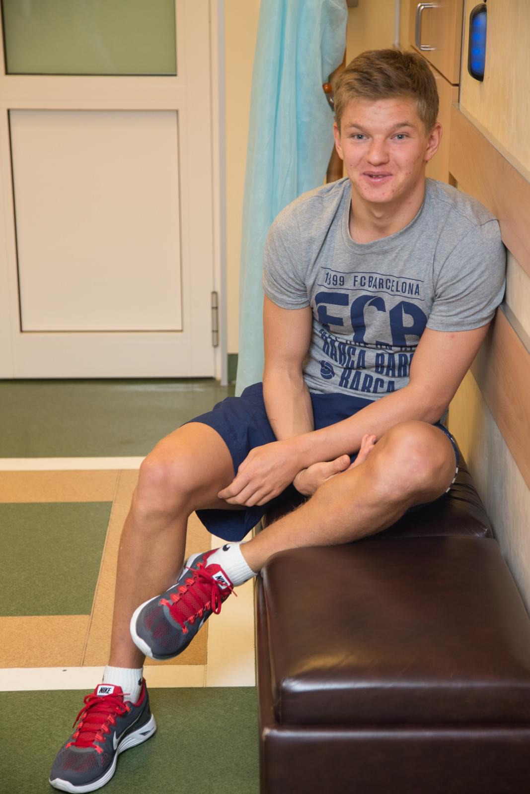 Медосмотр футболистов «Зенита»