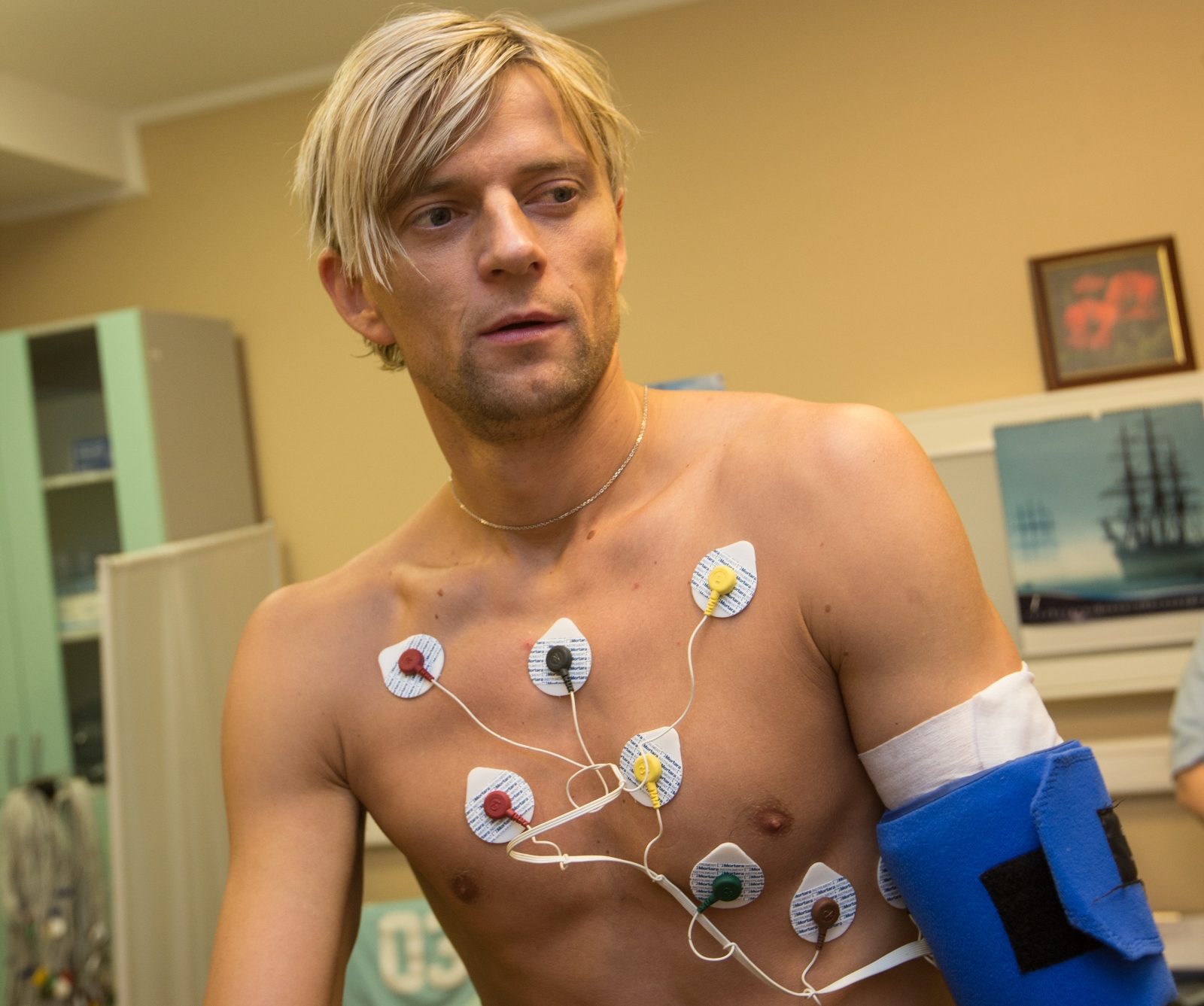 Медосмотр футболистов «Зенита»